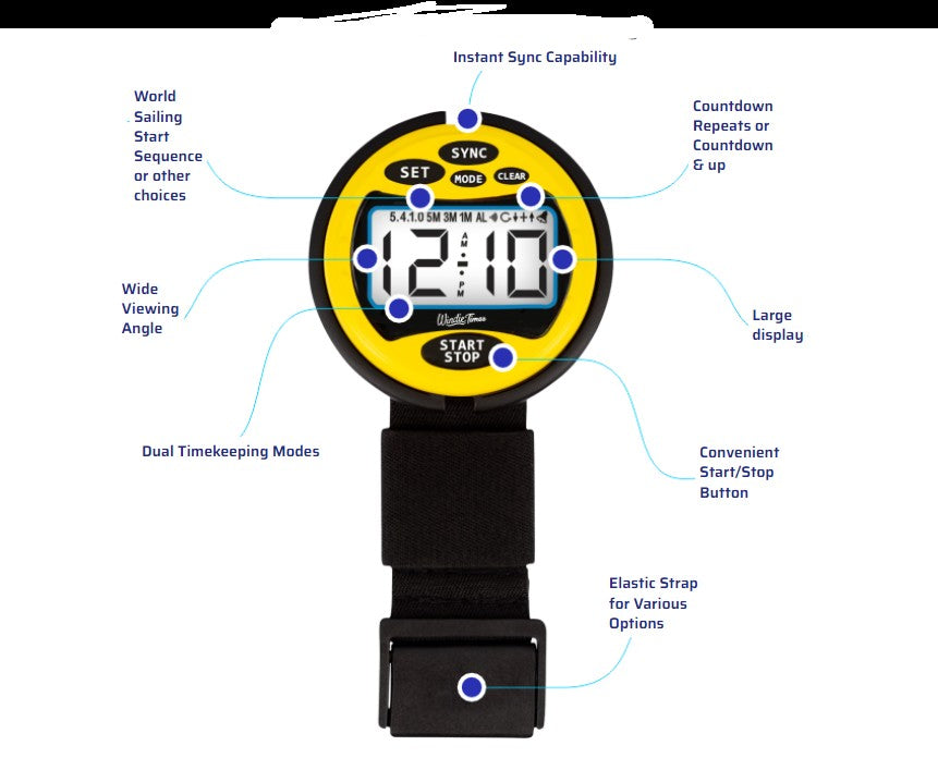 Watch - Race Timer - Orange