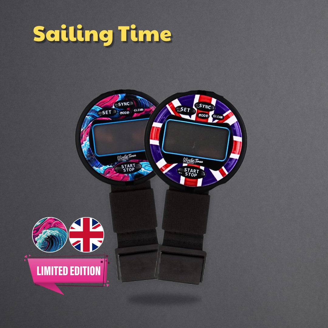 Watch - Race Timer - UK Flag